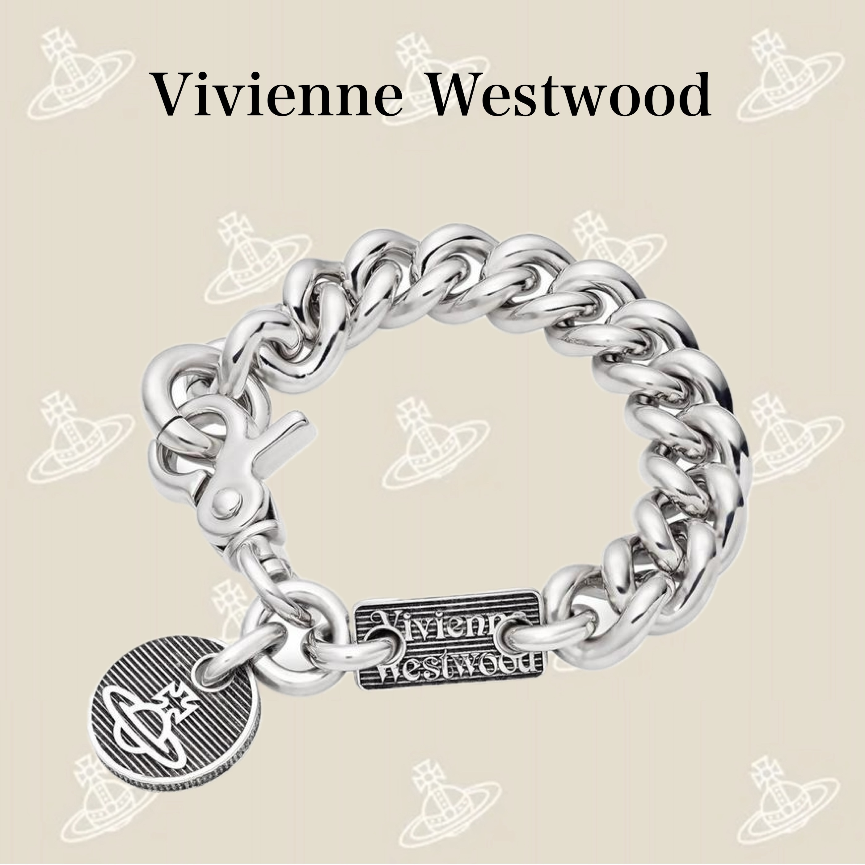 ◆ Vivienne Westwood ◆Zakarya ORB チェーン ブレスレット◆