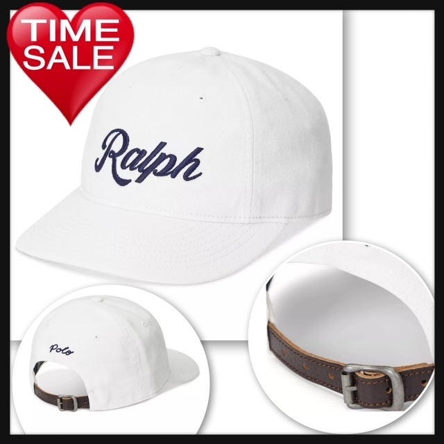 即発【数量限定SALE】RalphLauren★ロゴ・キャップ★
