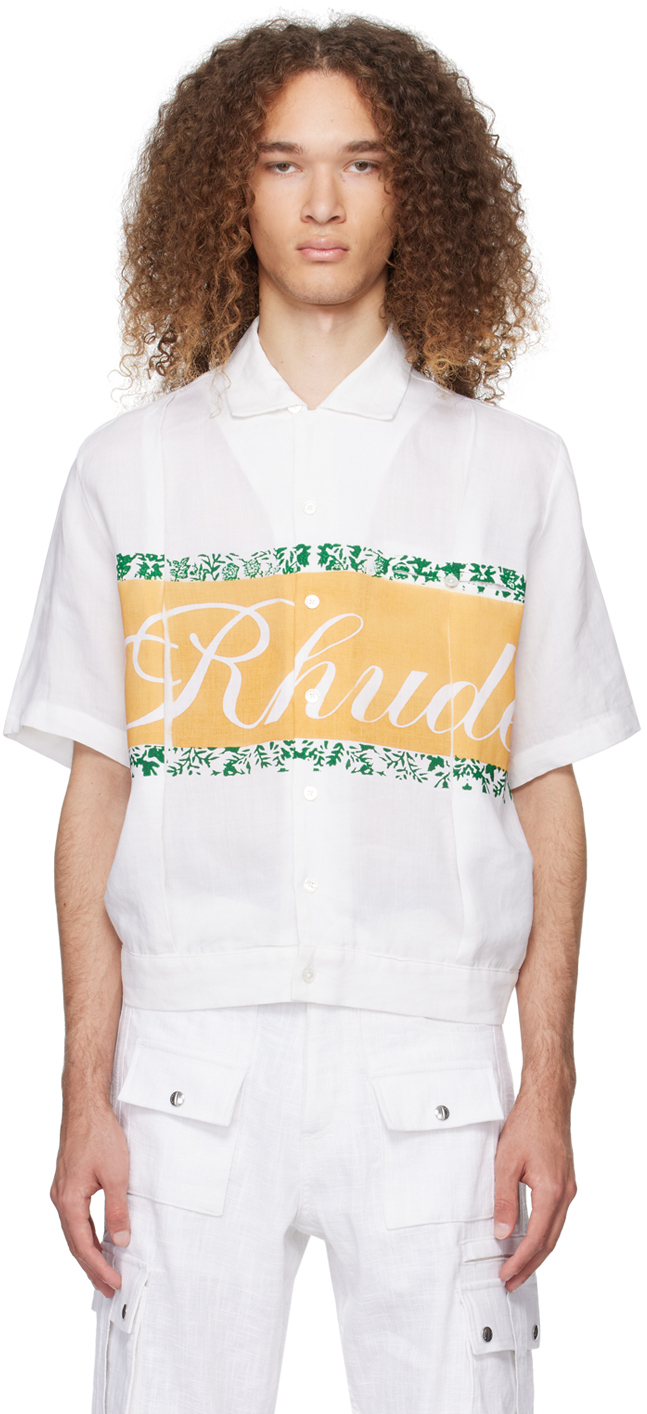 【関税込み】Rhude ホワイト タック シャツ