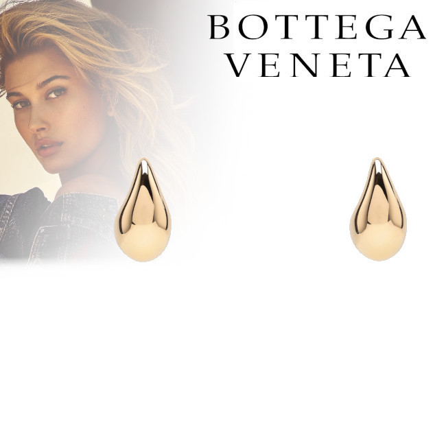 正規店【BOTTEGA VENETA】ドロップ ゴールドメッキ ピアス