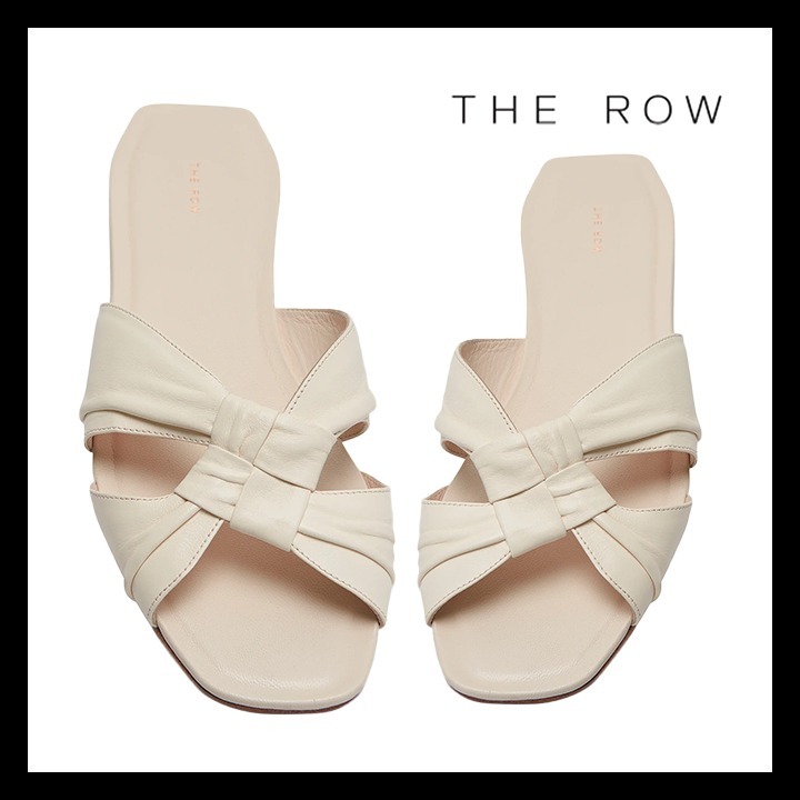 TheRow レザーサンダル コルクが差しおしゃれ度抜群♪
