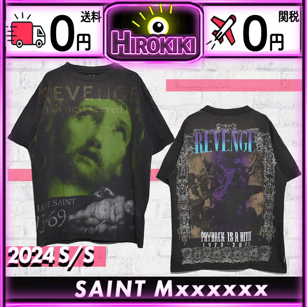 【本物保証 /関税・送料無料】SAINT Mxxxxxx x BerBerJin Tee