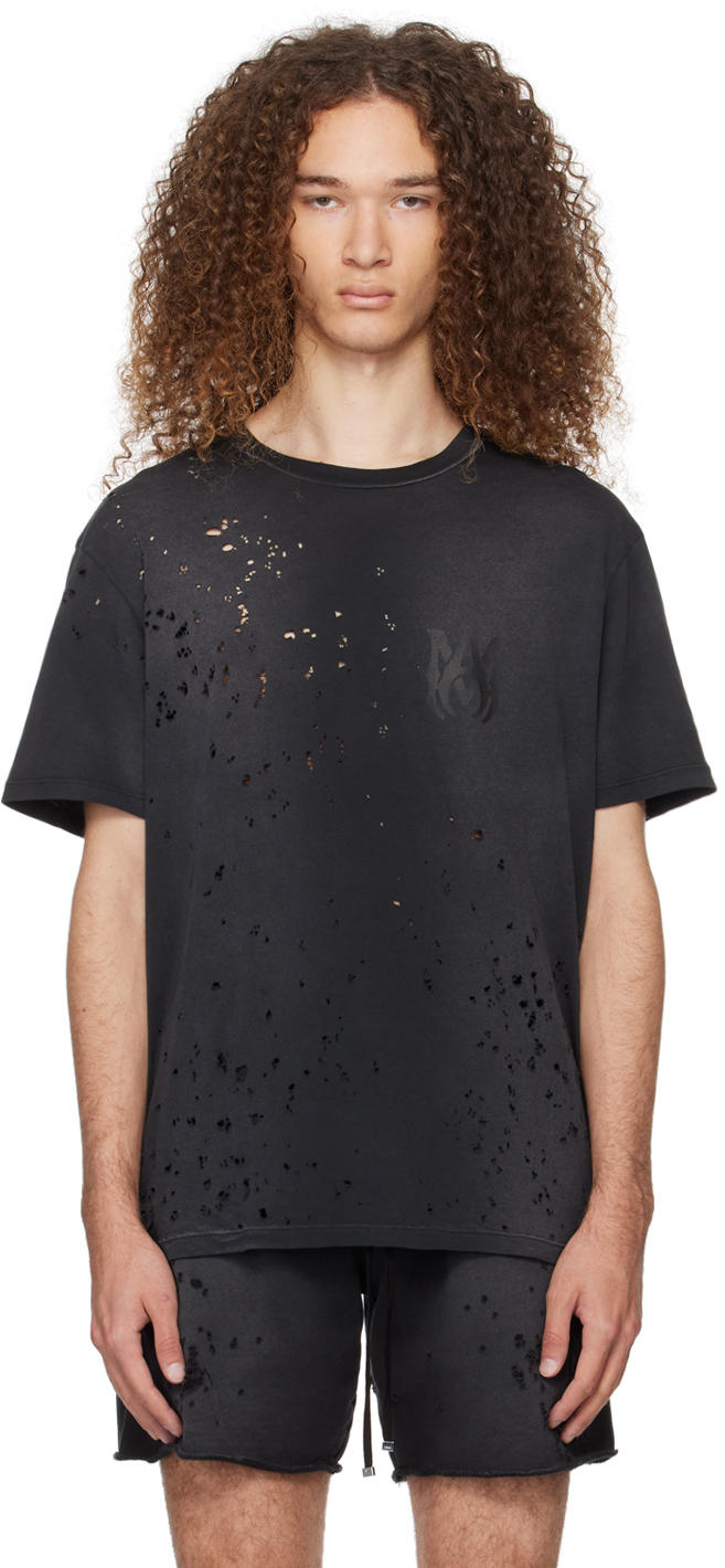 【関税込み】AMIRI ブラック MA Shotgun Tシャツ