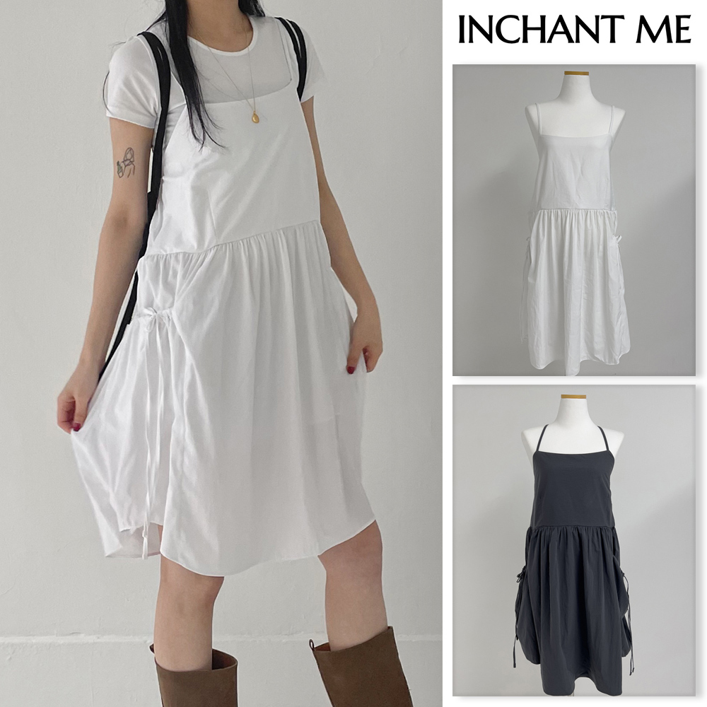 【INCHANT ME】Tweety Pocket Bustier One Piece