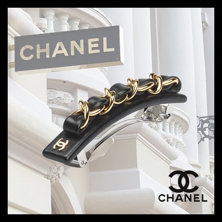 CHANEL ヘア バレッタ 大人のまとめ髪に！