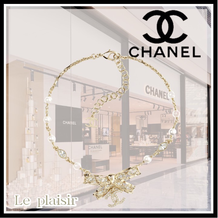 《首元を華やかに彩る♡》CHANEL ビジュー チョーカー