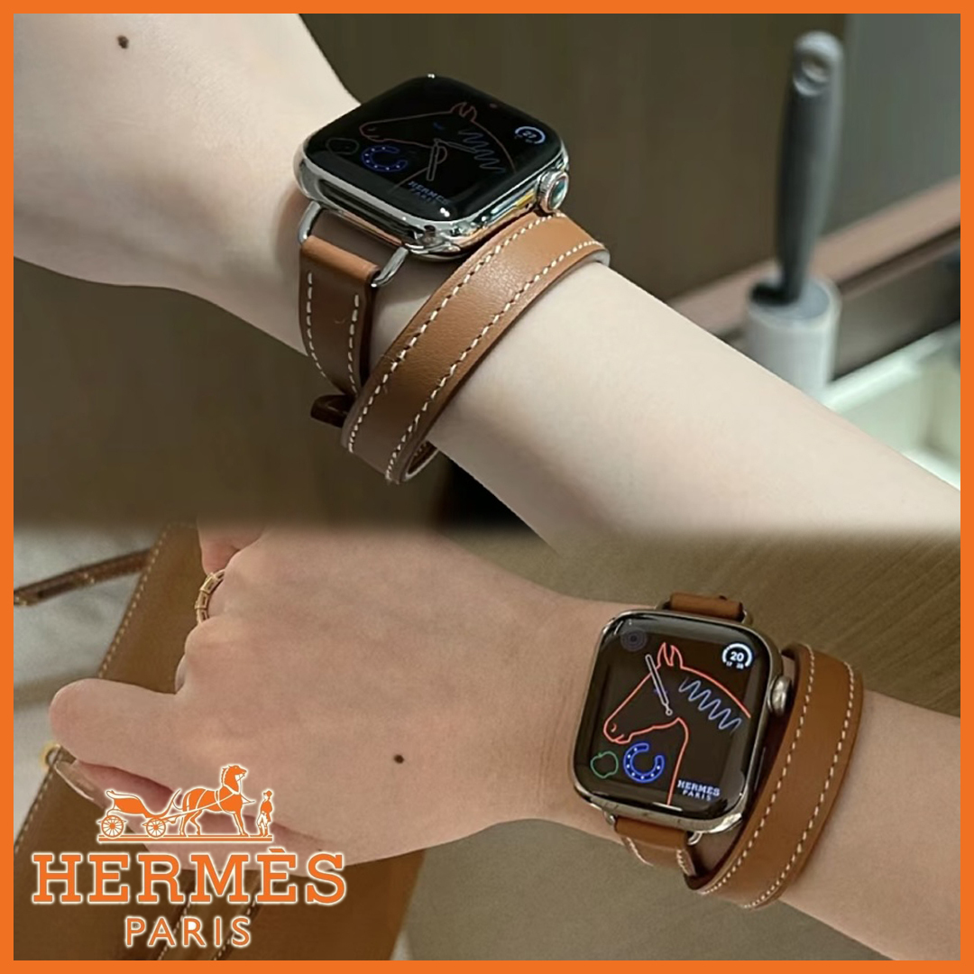 手元に映える★【HERMES】 アップルウォッチ アクセサリー