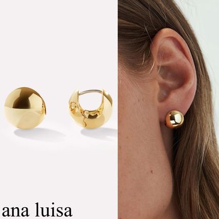 Amazon.co.jp: ana luisa アナルイサ ツイストフープピアス／14K