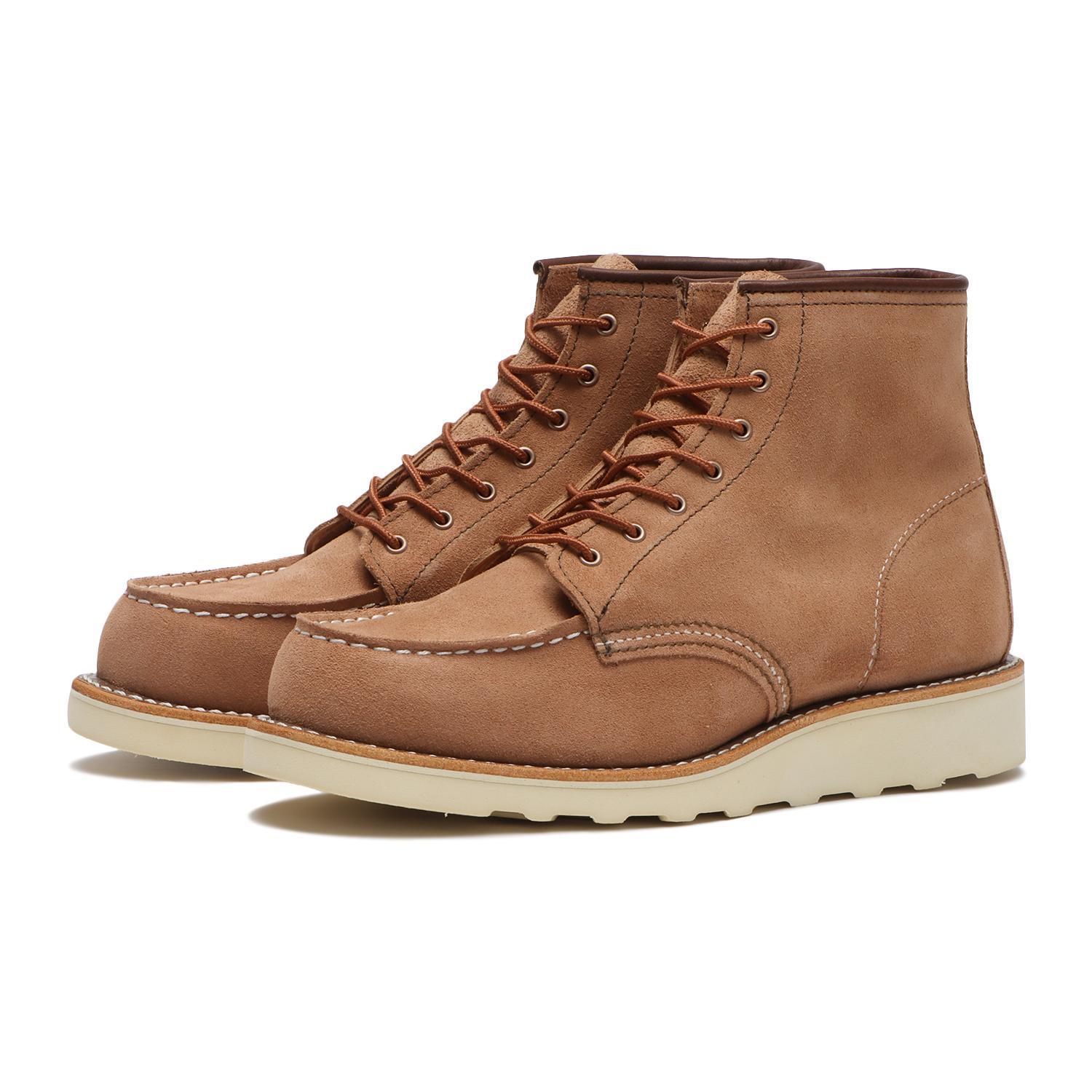 国内配送 RED WING WMNS 6' CLASSIC MOC DUSTY ROSE