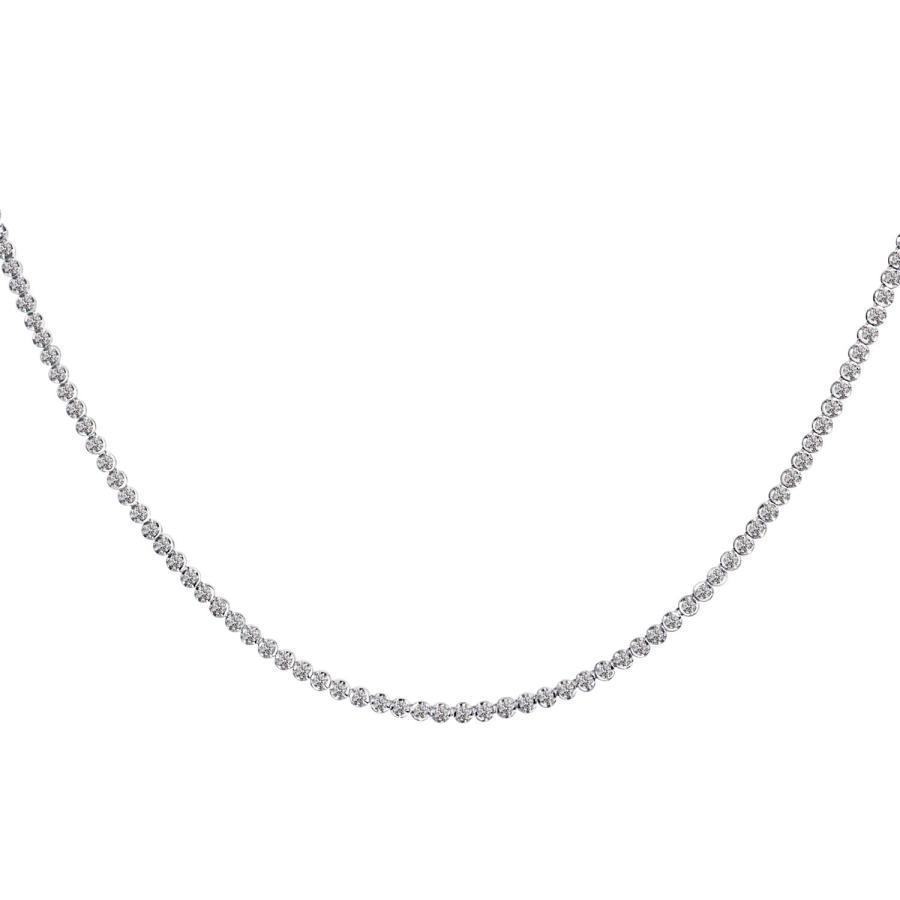 テニスララクリスティー ネックレス ダイヤモンド 3.0ct