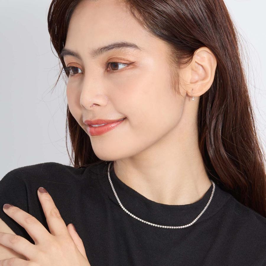 テニスララクリスティー ネックレス ダイヤモンド 3.0ct