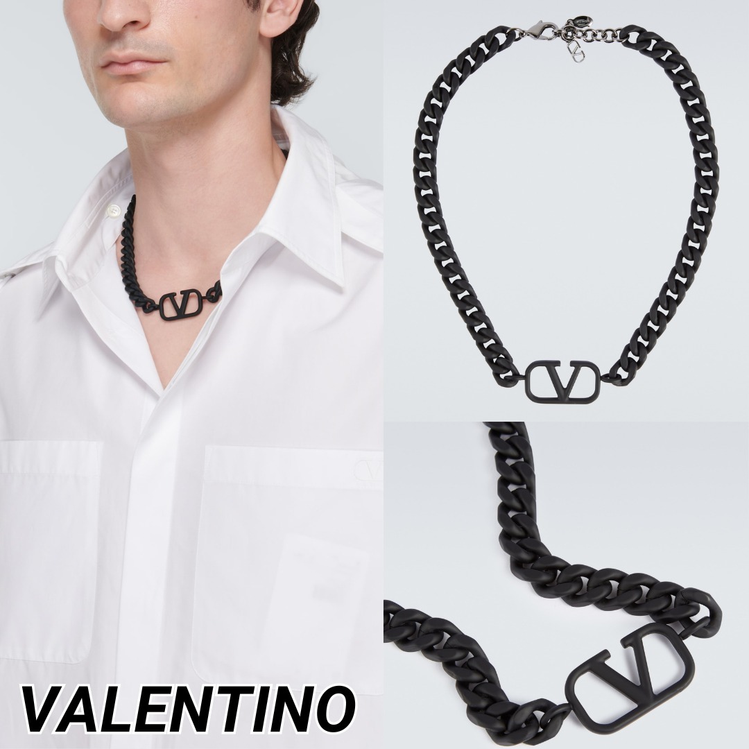 ◆VALENTINO◆VLogo シグネチャー チェーン チョーカー 送料込