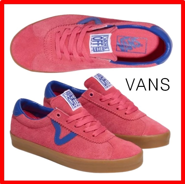 ☆韓国の人気【VANS】☆SPORT LOW BAMBINO HONEYSUCKLE☆22-26cm
