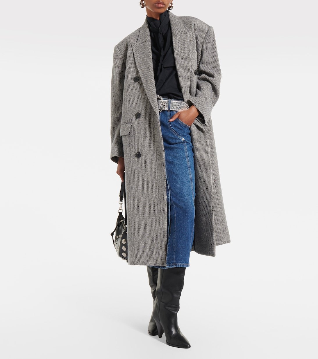 MARANT ETOILE】マランエトワール レキサナ ウール混 コート