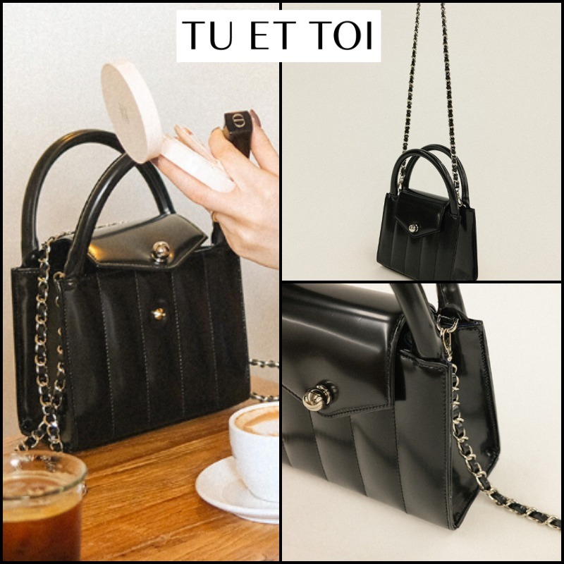 [Tu Et Toi] LEESO BAG - Black ★韓國