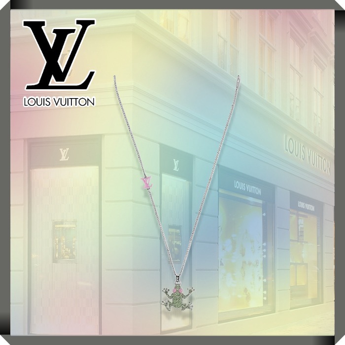 2024SS 新作☆Louis Vuitton☆クレイジーアニマルネックレス