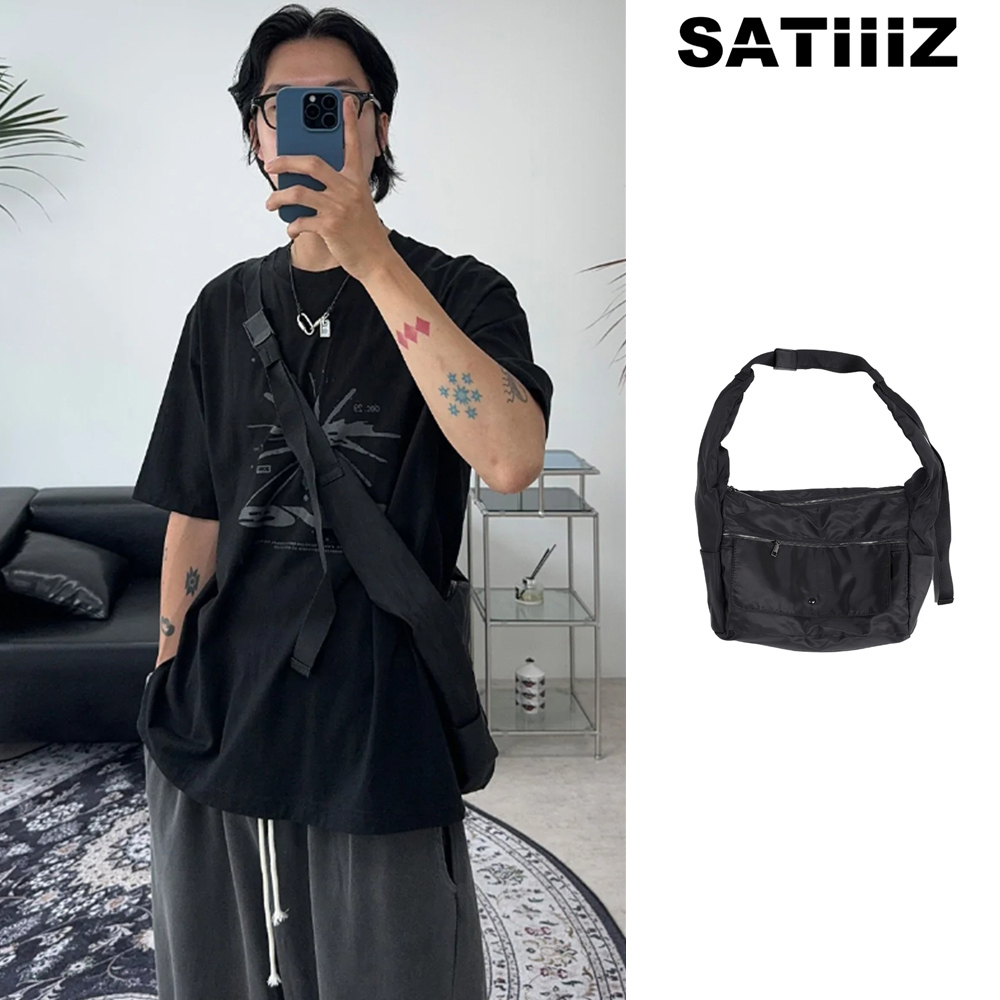【SATIIIZ】Dinnon Nylon Crossbag