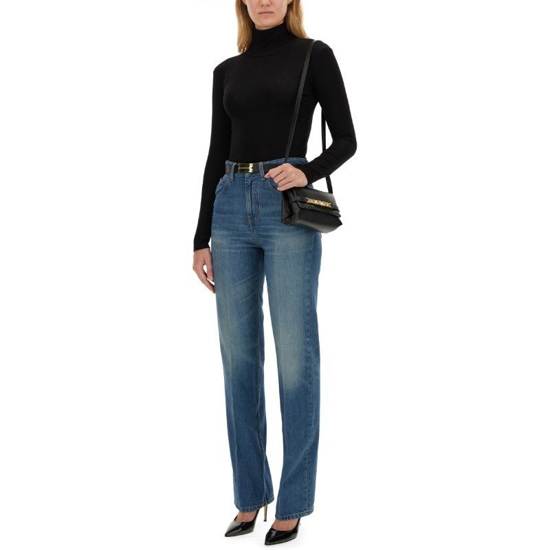 デニム・ジーパン Victoria Beckham FW24 (1124DJE005216D BROKENVINTAGEWASH)