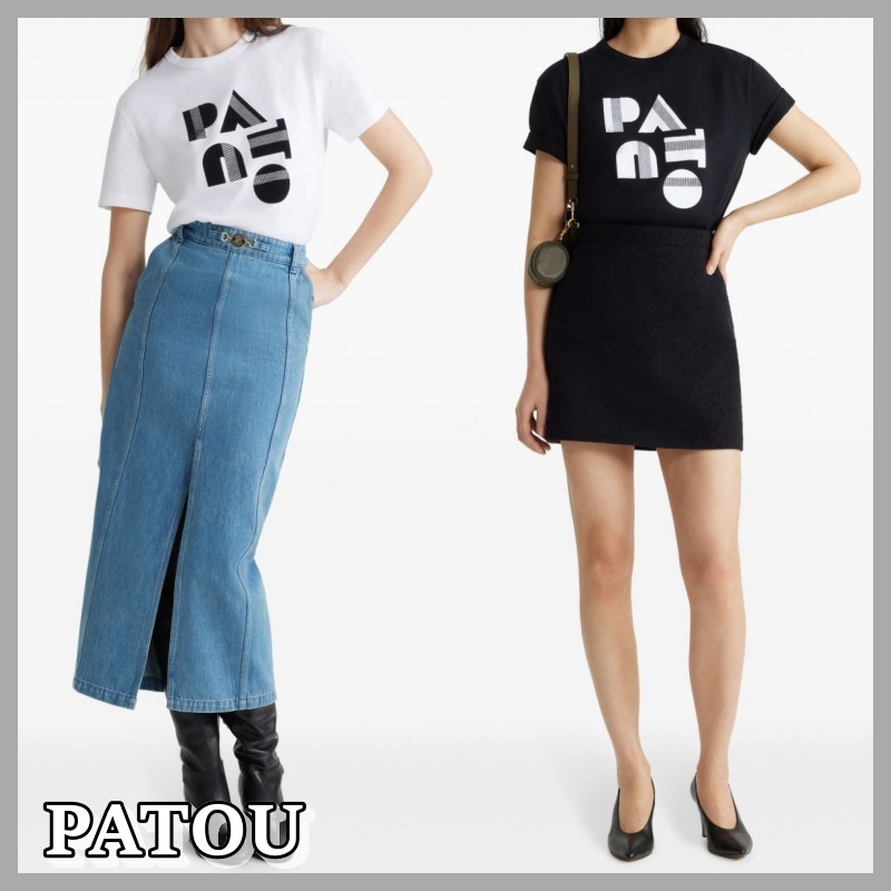 【PATOU】Art Deco Patou cotton T-shirt（送料無料）