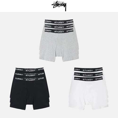 ★2024SS新作★STUSSY★BOXER BRIEFS 3 PACK