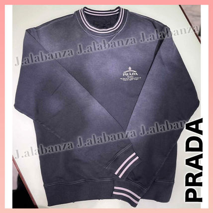 ネイビー（紺）系 PRADA(プラダ) スウェット・トレーナー(メンズ