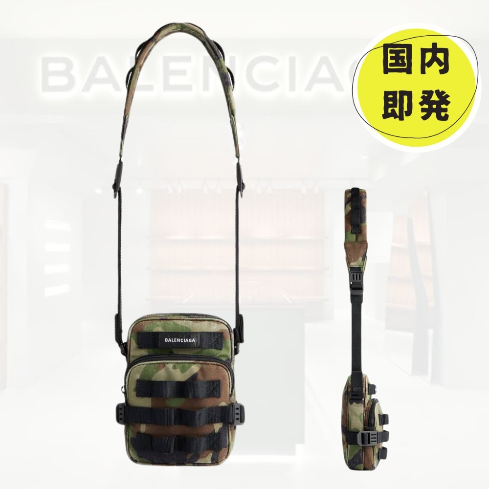 国内即発+BALENCIAGA+ARMY クロスボティ メッセンジャーバッグ