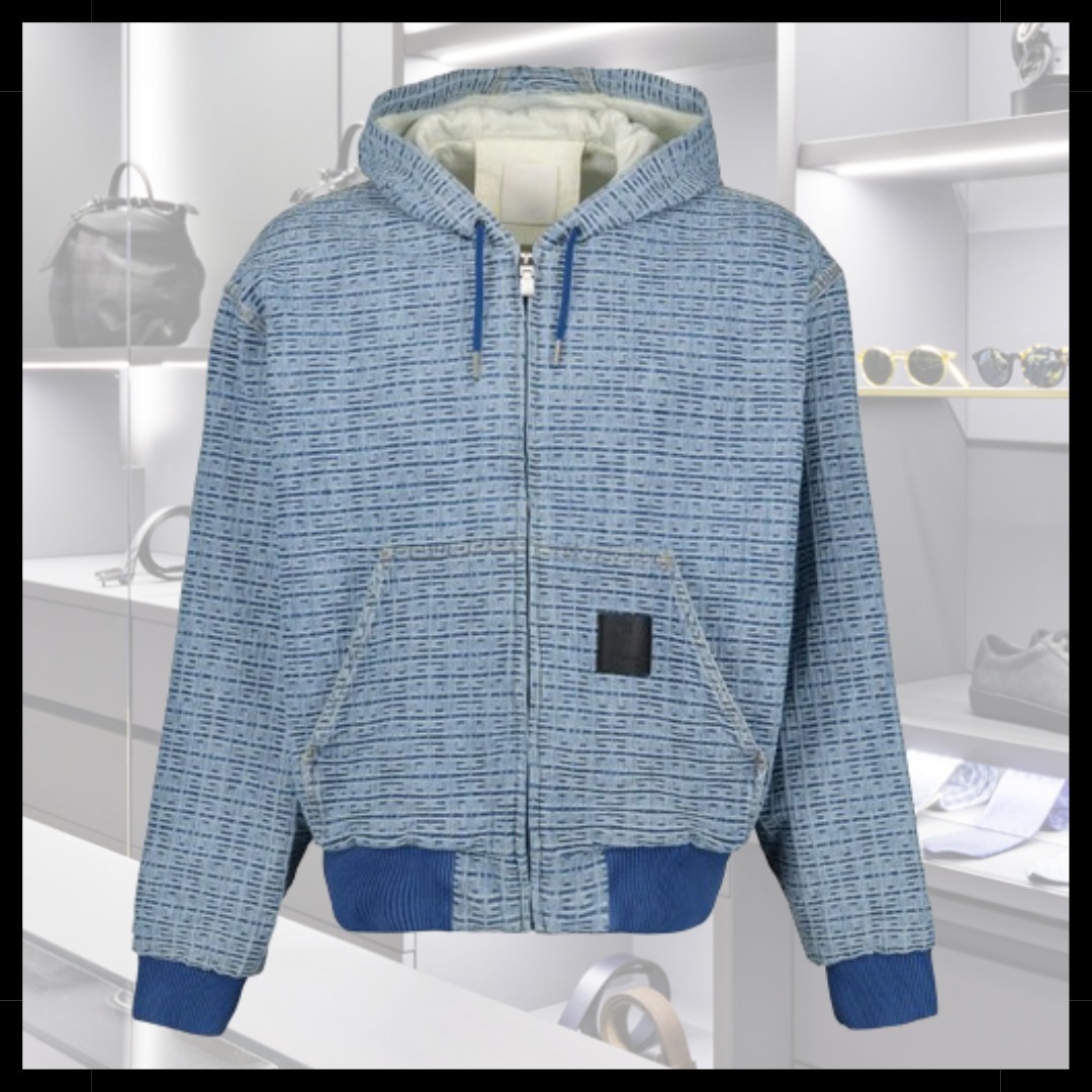 GIVENCHY(ジバンシィ) 4G ジップ デニム パーカー