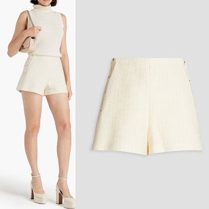 MAJE コットン混 ショートパンツ