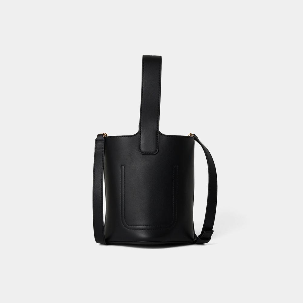 《LOEWE》 アナグラム ペブル ミニ バケットバッグ
