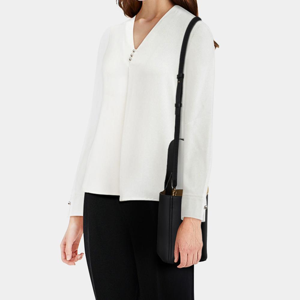 《LOEWE》 アナグラム ペブル ミニ バケットバッグ
