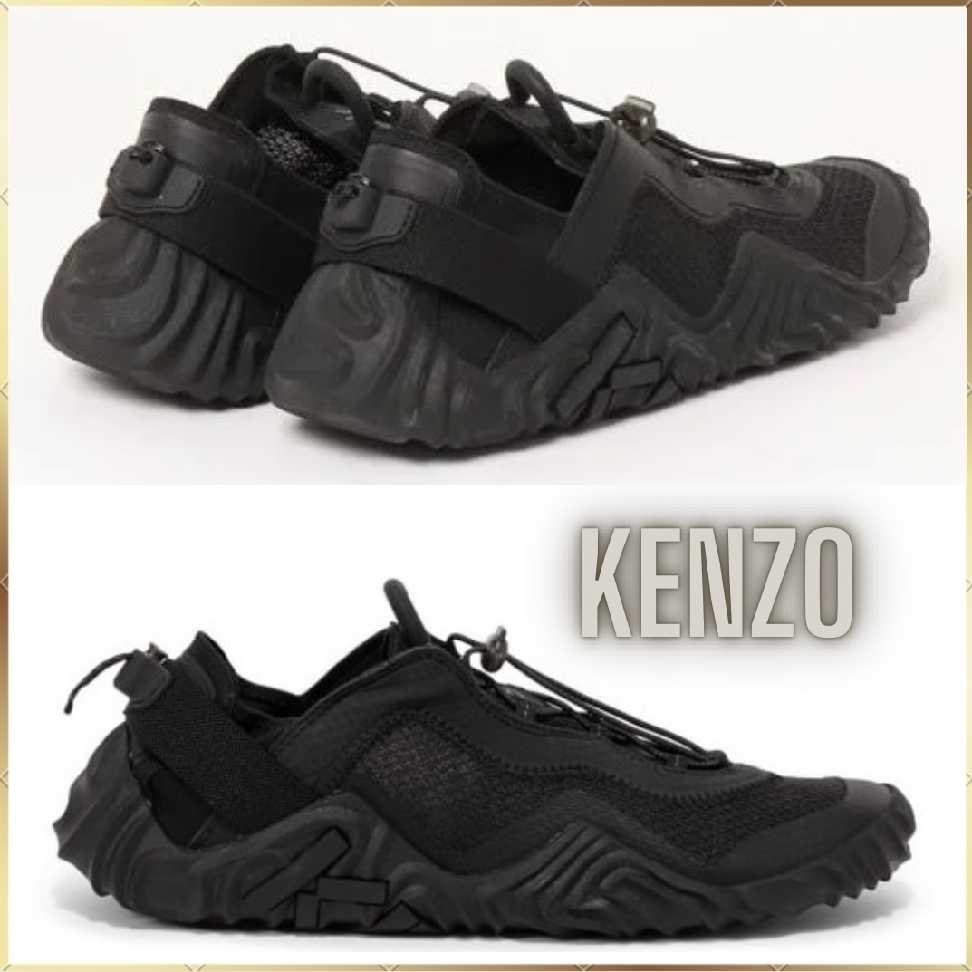 【関税/送料込】KENZO ブラック ローカットスニーカー