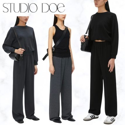 STUDIO DOE/スタジオドー＞V Flats／BLACK／38
