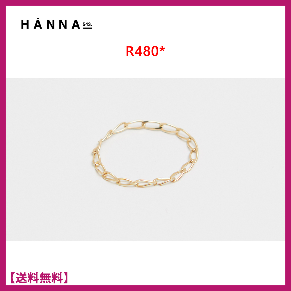 【韓国】★ハンナ543 HANNA543★大人気★R480★指輪 Ring★