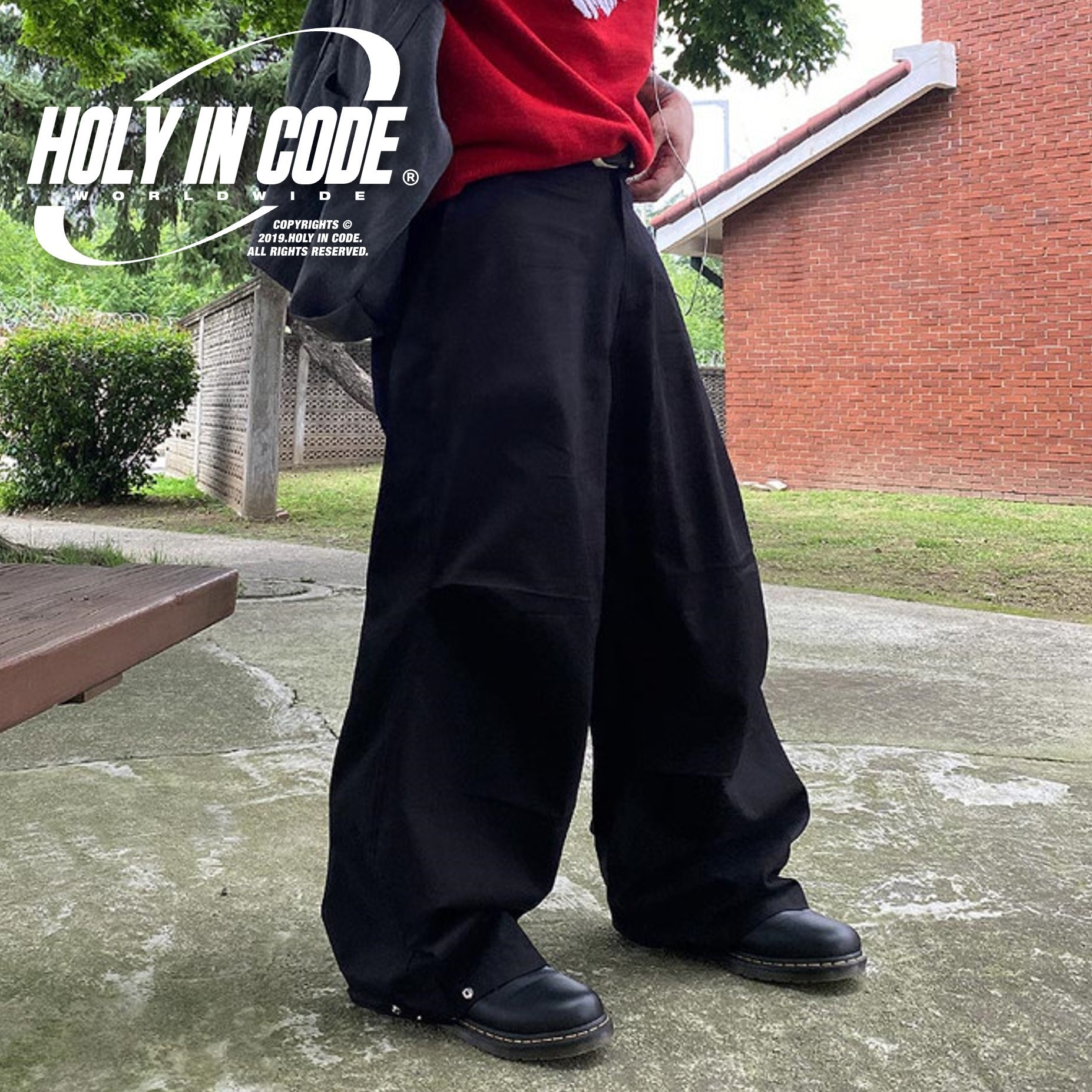 パンツ・ボトムスその他 No.0844 snap twill wide PT (3color)