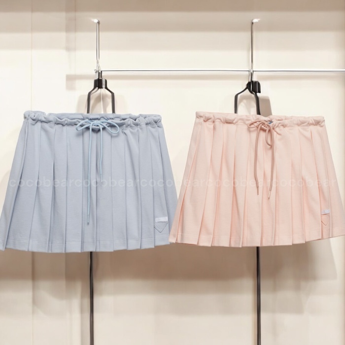 ☆PRADA☆プラダ プリーツピケミニスカート