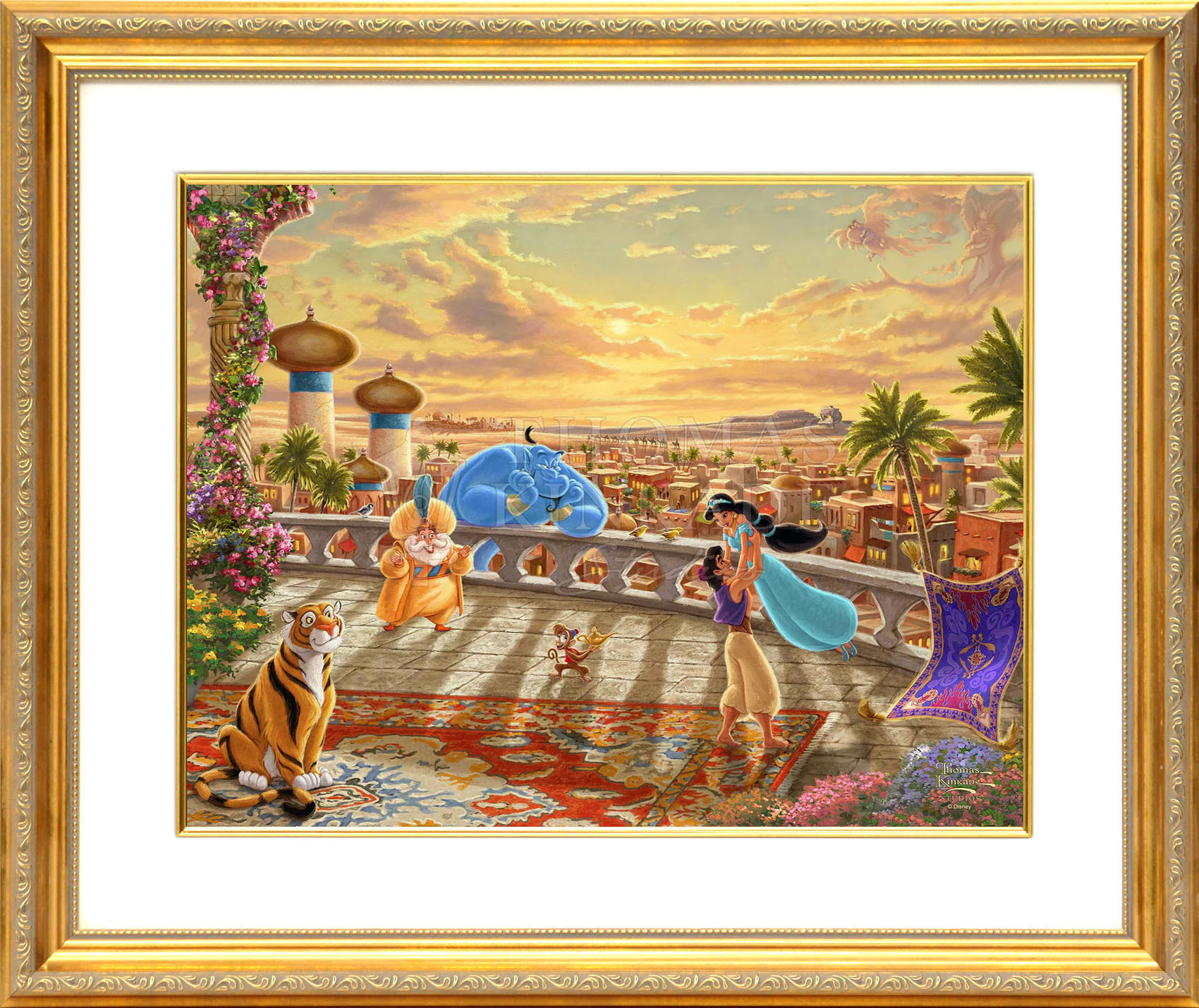 ディズニー絵画「アラジン」