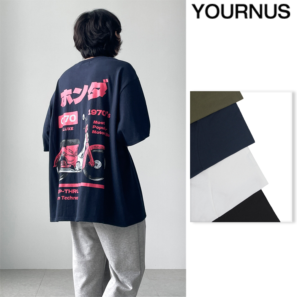 【YOURNUS】Scooter Dumble Half Sleeve