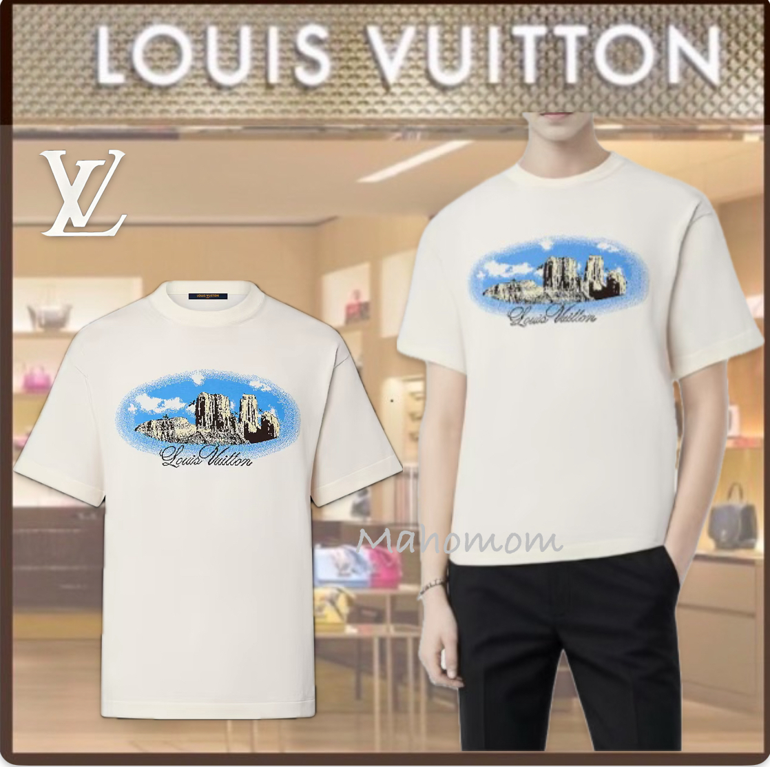 ルイヴィトン ★ 国内発送♪ 夏にピッタリ 爽やか Ｔシャツ