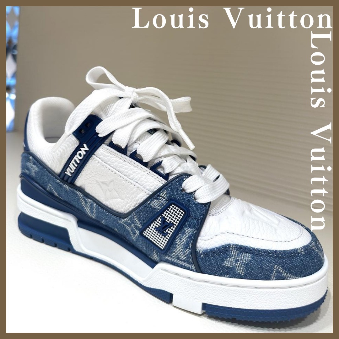 【大人気】◆LouisVuitton◆スニーカー LV トレイナー・ライン