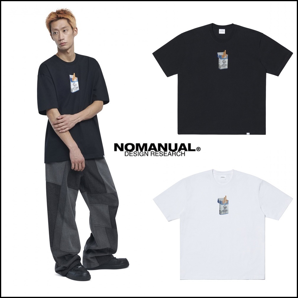 【NOMANUAL】NM STRIKE T-SHIRT 2色 ★韓国の大人気★