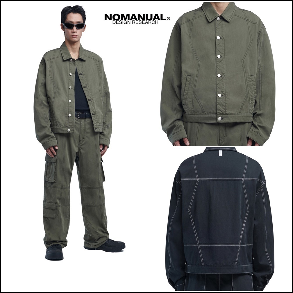 【NOMANUAL】 S.N WORK JACKET 2色 ★韓国の大人気★