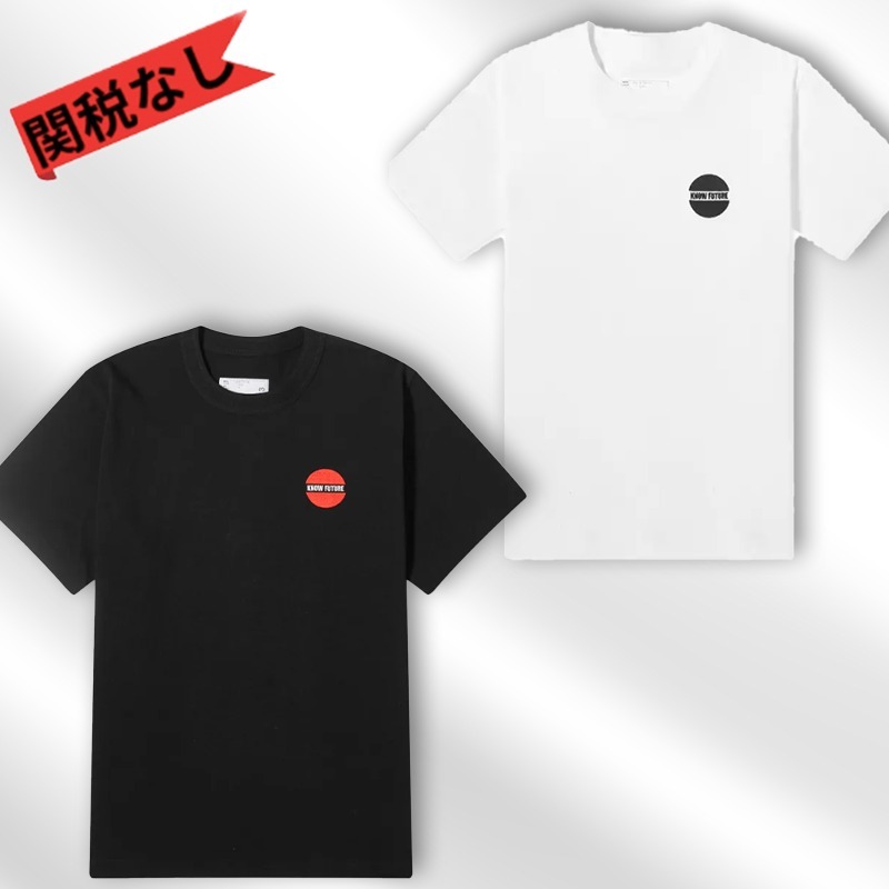 サカイ SACAI KNOW FUTURE SMALL LOGO T-SHIRT