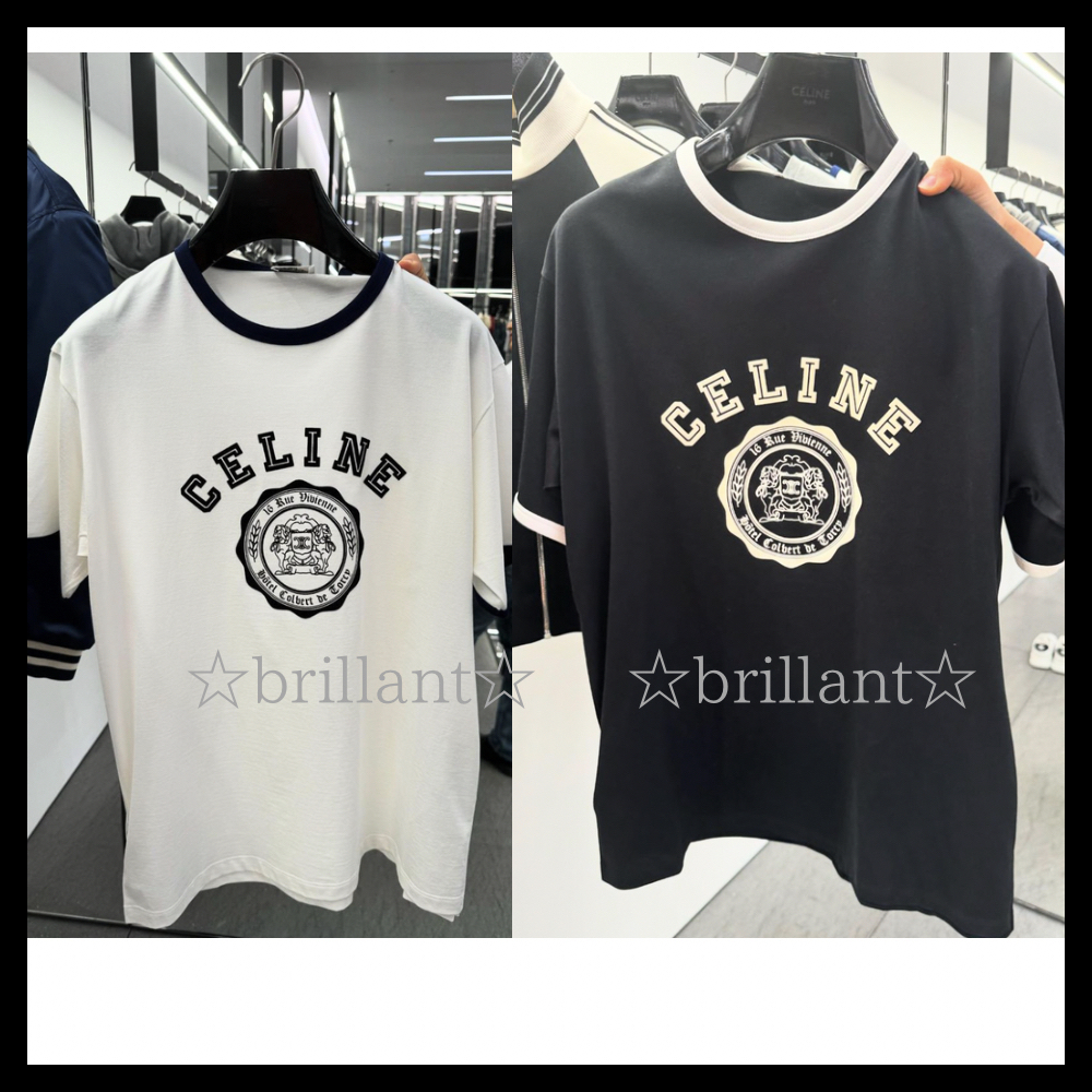 【★国内発送★】CELINE BLASON ルーズTシャツ