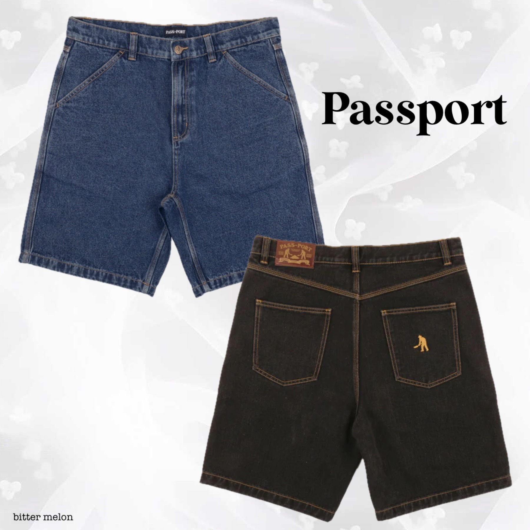 Pass~Port Workers Club Short - Brown Over-Dye