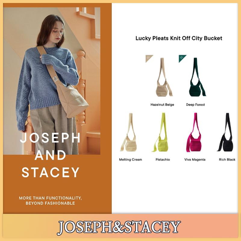 【JOSEPH&STACEY】ラッキープリッツニットオフシティバケット