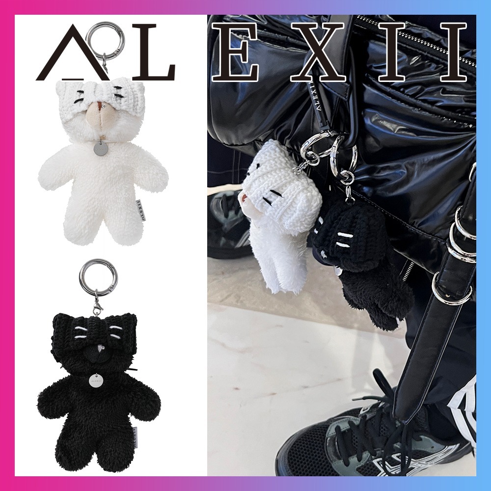 【ALEXII】(韓国人気) YA-ONG BEAR BLACK KEY RING キーホルダー