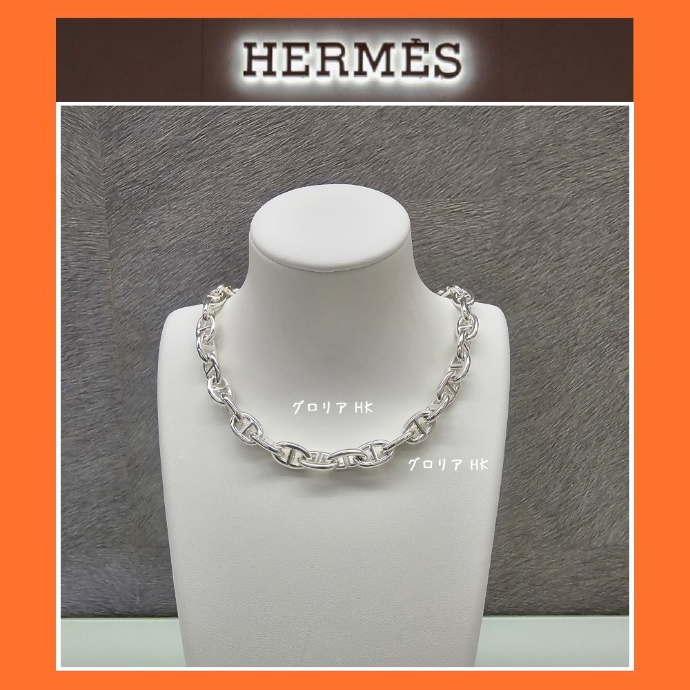 ☆直営店☆ 【HERMES】 シェーヌ・ダンクル ネックレス PM