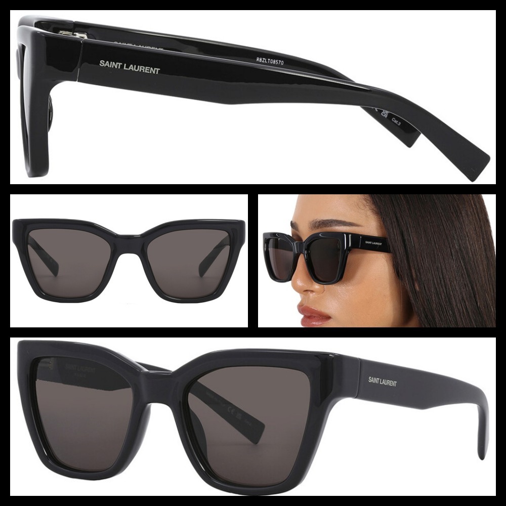 【Saint Laurent】本物◆Black Cat Eye サングラス◆品切れ間近