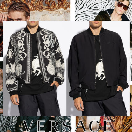 VERSACE/ヴェルサーチ】より総柄リバーシブルブルゾンが買取入荷