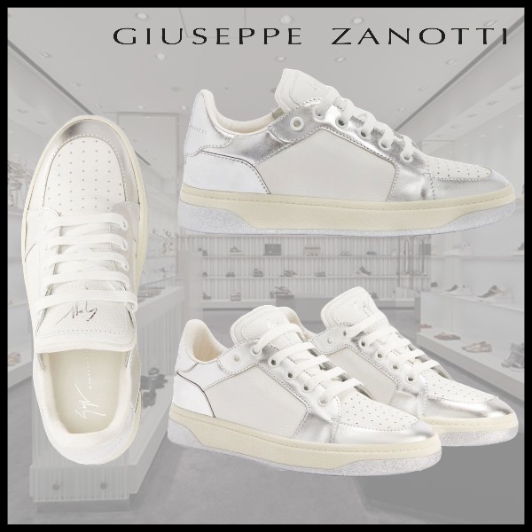 国内発送★GIUSEPPE ZANOTTI★GZ94 ロートップレザースニーカー